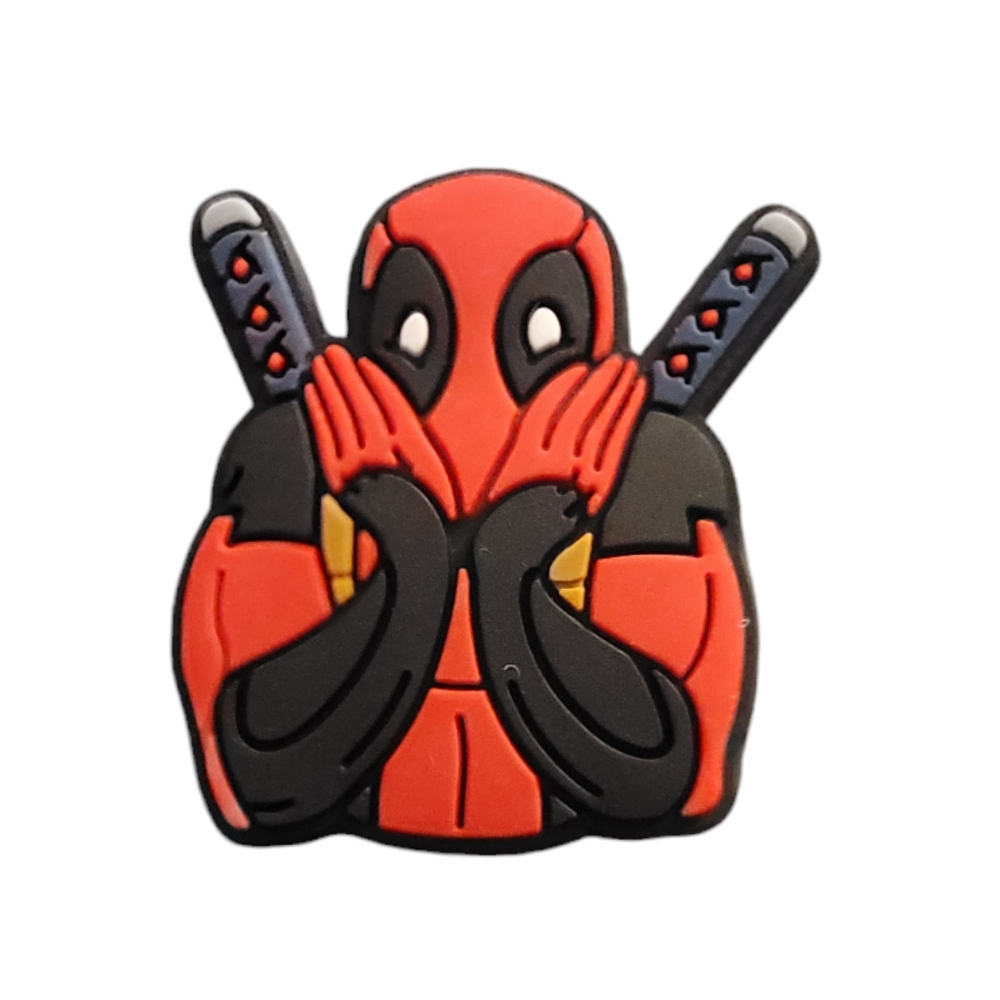 🎉 NEW Deadpool Croc Charm